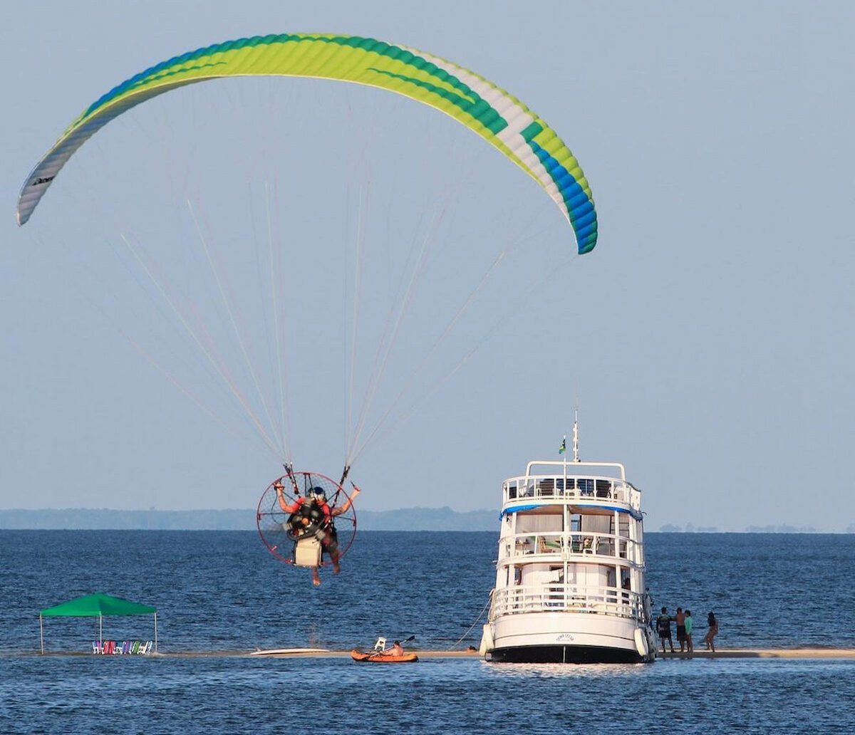 Paramotor em Alter do Chão
