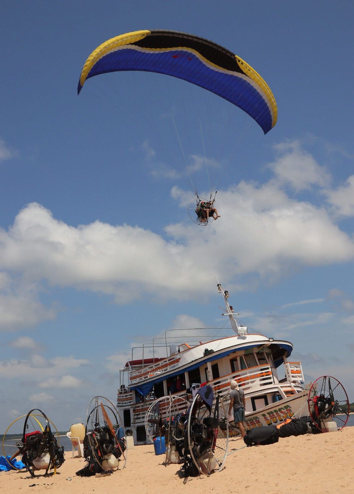 Paramotor em Alter do Chão
